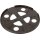 Dehn 102060 Unterlegplatte Kunststoff D 280mm ULP KS D280 SW