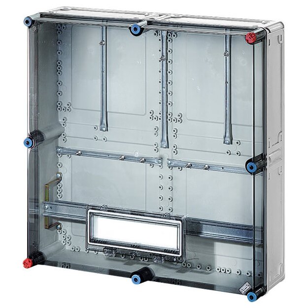 Hensel Mi2820 Mi-Zählergehäuse, 600x600x185mm außen, mit Klappdeckel