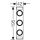 Hensel MiRS27 Reitersicherungselement 3polig, 25 A, E 27 D II, Diazed