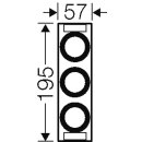 Hensel MiRS33 Reitersicherungselement 3polig, 63 A, E 33...