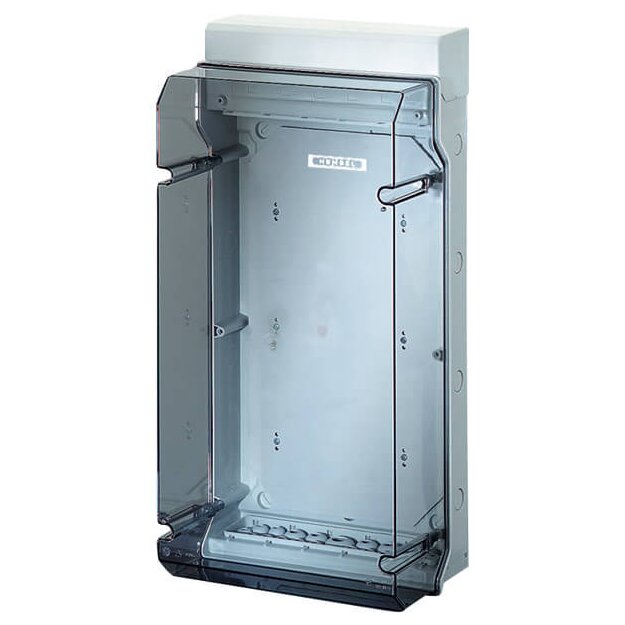 Hensel KV9331 KV-Leergehäuse mit Montageplatte, Einbaumasse 245x440x160 mm