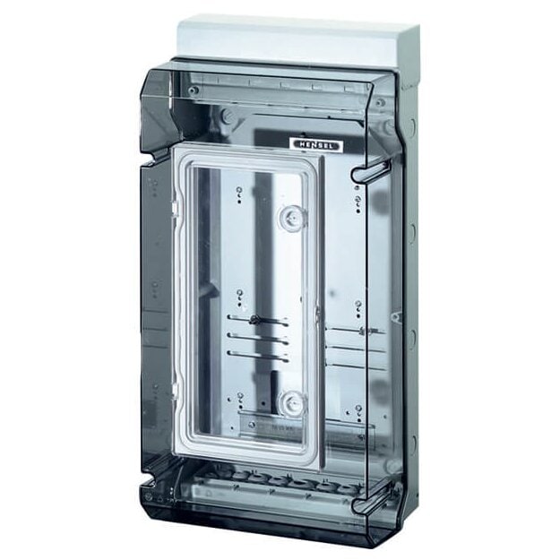 Hensel KV9338 KV-Zählergehäuse mit Zähler- tragpl.+Zählerfenster, 295x583x182 mm