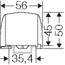 Hensel KKL34 Hauptleitungsabzweigklemme, 1,5-25 qmm, 3polig je 4 Klemmstellen