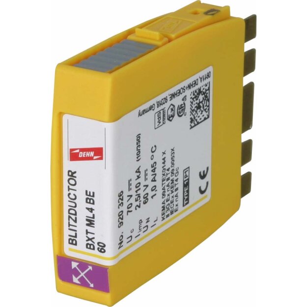 Dehn 920326 Kombiableiter-Modul für 4 Einzeladern BLITZDUCTOR XT mit LifeCheck BXT ML4 BE 60