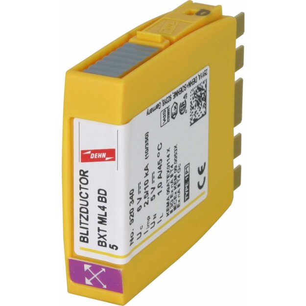 Dehn 920340 Kombiableiter-Modul für 2 Doppeladern BLITZDUCTOR XT mit LifeCheck BXT ML4 BD 5