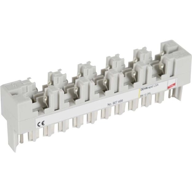 Dehn 907499 Steckmagazin für 1 bis 10 Gasentladungsableiter für DEHNrapid LSA-Technik 2 BM 10 DRL