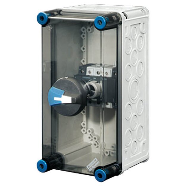 Hensel Mi7104 Mi-Lastschaltergehäuse 63A, 4polig + PE