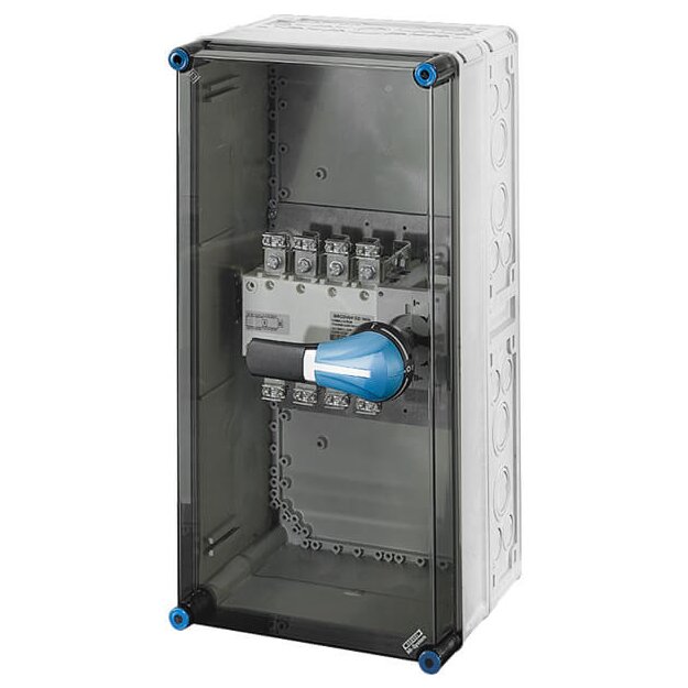Hensel Mi7481 Mi-Lastumschaltergehäuse 160A 4polig + PE