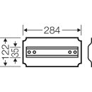 Hensel MiEM01 Erweiterungsmodul, Hutprofil 35 mm, 284 mm...