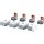 Hensel MiDA74(VE4) Direktanschlussklemmensatz, (4 St.) 120-300 qmm,