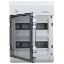 Hensel KVPC9224 KV 90-Automatengehäuse Polycarbonat 24 Teilungseinheiten (2x12x18 mm) IP 65