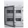 Hensel KVPC9224 KV 90-Automatengehäuse Polycarbonat 24 Teilungseinheiten (2x12x18 mm) IP 65