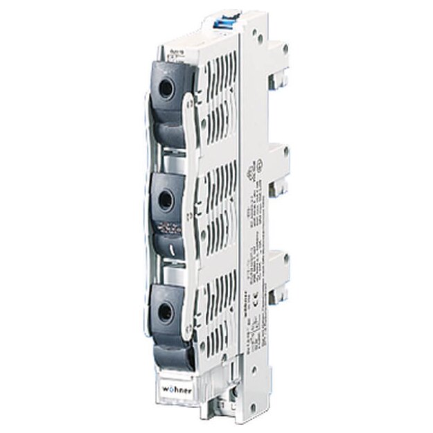 Hensel MiSP18 Lasttrennschalter mit Sicherung, 3polig, 63 A, D0 2, Neozed