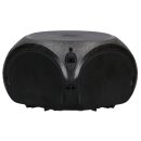 Hensel KF0400C Kabelabzweigkasten ohne Klemme Gehäusewände ohne Vorprägungen, schwarz