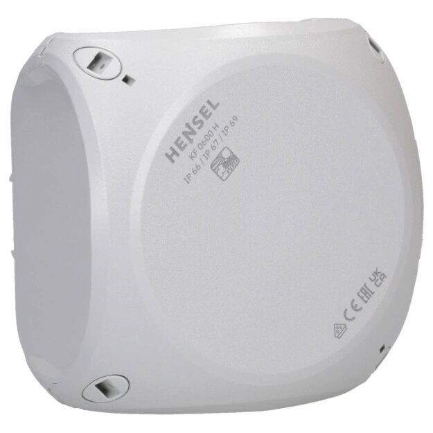 Hensel KF0600H Kabelabzweigkasten ohne Klemme Gehäusewände ohne Vorprägungen