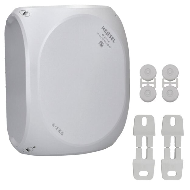 Hensel KF2500H Kabelabzweigkasten ohne Klemme Gehäusewände ohne Vorprägungen