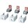 Hensel MiDA72 Direktanschlussklemmensatz, (3 St.) 120-300 qmm,