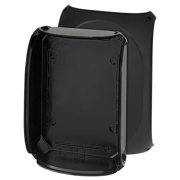 Hensel KF5000C Kabelabzweigkasten ohne Klemme Gehäusewände ohne Vorprägungen, schwarz