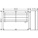 Hensel Mi6656 Sammelschienen 630 A, 5polig...