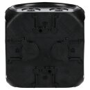 Hensel WP0202B Kabelabzweigkasten 1,5-2,5 qmm, 3phasig, 4 qmm 1phasig, 5polig, schwarz