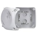Hensel WP0402G Kabelabzweigkasten 1,5-2,5 qmm, 3phasig, 4 qmm 1phasig, 5polig, grau