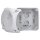 Hensel WP0402G Kabelabzweigkasten 1,5-2,5 qmm, 3phasig, 4 qmm 1phasig, 5polig, grau