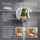 Hensel WP0404G Kabelabzweigkasten 1,5-4 qmm, 3phasig, 6 qmm 1phasig, 5polig, grau