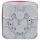 Hensel DK0202R Kabelabzweigkasten 1,5-2,5 qmm 5polig, mit rotem Deckel