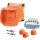Hensel FK0404 Kabelabzweigkasten mit Funktionserhalt, 1,5 bis 4 qmm, 5polig, Thermoplast