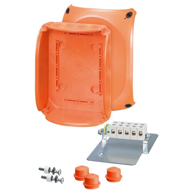 Hensel FK1606 Kabelabzweigkasten mit Funktionserhalt, 1,5-6 qmm, 5polig, Thermoplast