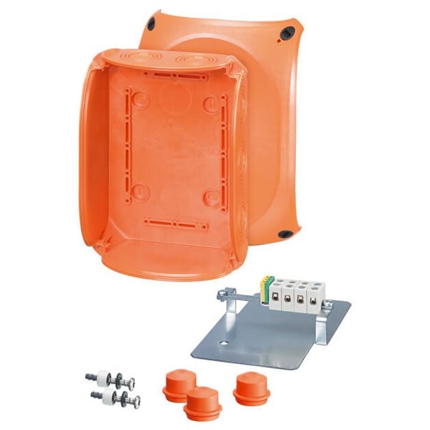 Hensel FK1610 Kabelabzweigkasten mit Funktionserhalt, 1,5-10 qmm, 5polig, Thermoplast