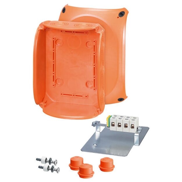 Hensel FK1616 Kabelabzweigkasten mit Funktionserhalt, 1,5-16 qmm, 5polig, Thermoplast