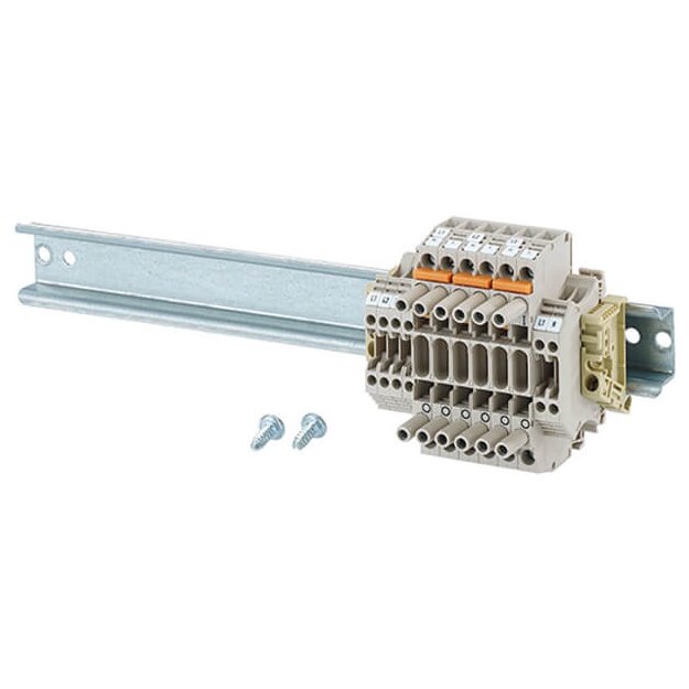 Hensel MiEM02 Tragschiene Hutprofil 35 mm, 284 mm lang