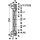 Hensel MiST63 Sammelschienenträger für Sammelschienen 30x10mm, 630A