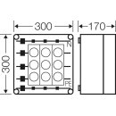 Hensel Mi3264 Mi-Sicherungsgehäuse, 3x3x63A, DIII,...