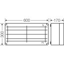 Hensel Mi6456 Mi-Sammelschienengehäuse 600x300mm,...