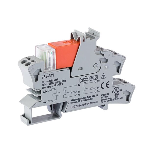 WAGO Kontakttechnik Stecksockel m.Relais 788-311