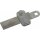 Dehn 380209 Klemmstück NIRO 200kA für Fl 30x4mm mit Vierkantloch D 11mm KS 200 B11.11 FL30X4 V2A