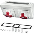 Hensel MiCB11 Mi Connection Box, 2x CEE 16A, 5p., 400V, 6h