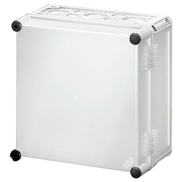 Hensel Mi9201 Mi-Leergehäuse, Einbaumaße 275x275x146mm, nicht durchsichtiger Deckel