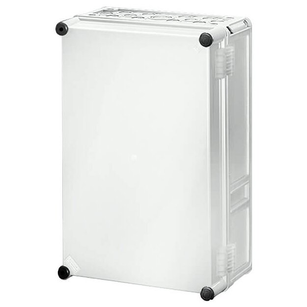 Hensel Mi9301 Mi-Einzelleergehäuse, Einbaumaße 275x425x146mm, nicht durchsichtiger Deckel