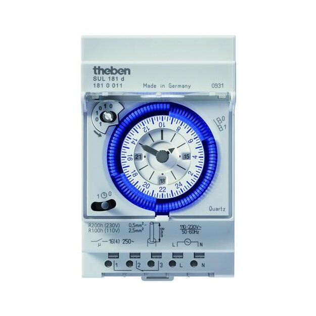 Theben 1814011 Zeitschaltuhr SUL 181 d 24V