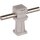 Dehn 204004 Leitungshalter DEHNsnap Kunststoff grau H 36mm für Rd 8mm mit Gewinde M8 LH DS 8 H36 IGM8 GR