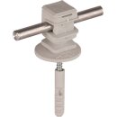 Dehn 204120 Leitungshalter DEHNsnap H 16mm grau für...
