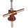 Dehn 250007 Leitungshalter DEHNfix Cu-K-braun f. Rd 6-10mm H 30mm m. Schlagdübel 8x45