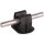 Dehn 253023 Adapter für Dachleitungshalter für Rd 10mm RLA 10 FB KF K SW