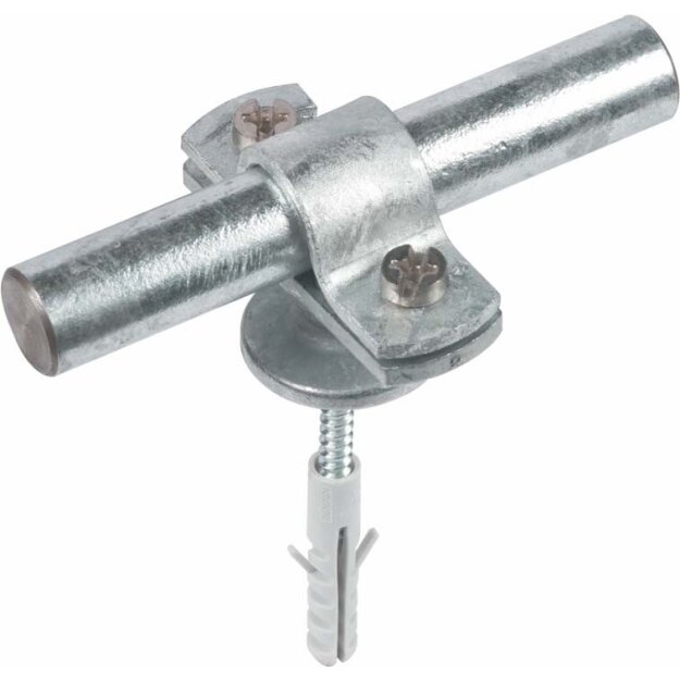 Dehn 275260 Stangenhalter m. Abdeckscheibe f. Rd 16mm St-ZG m. Befest.-Mat.