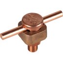 Dehn 300017 KS-Verbinder M12 Cu-RG für Rd 8-12,5mm...