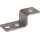 Dehn 363000 Endstück Z-Form St/tZn mit 3 Bohrungen D 11mm ES ZF 3XB11 STTZN
