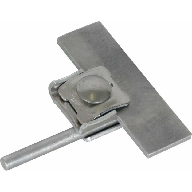 Dehn 365031 Falzklemme Al Klemmbereich 0,7-8mm mit Klemmbock für Rd 6-10mm FK KB 6.10 KBF0.7 8 AL